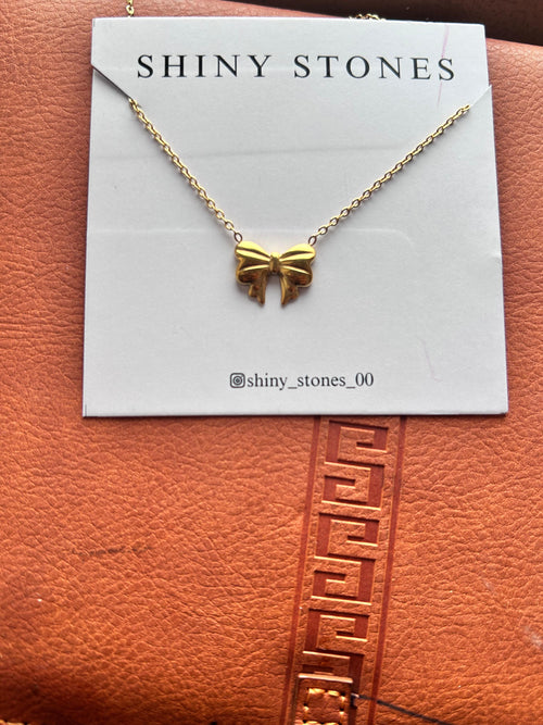 Bow Necklace