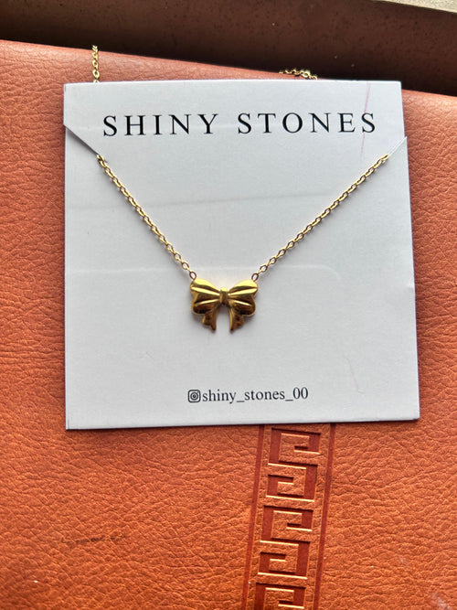 Bow Necklace