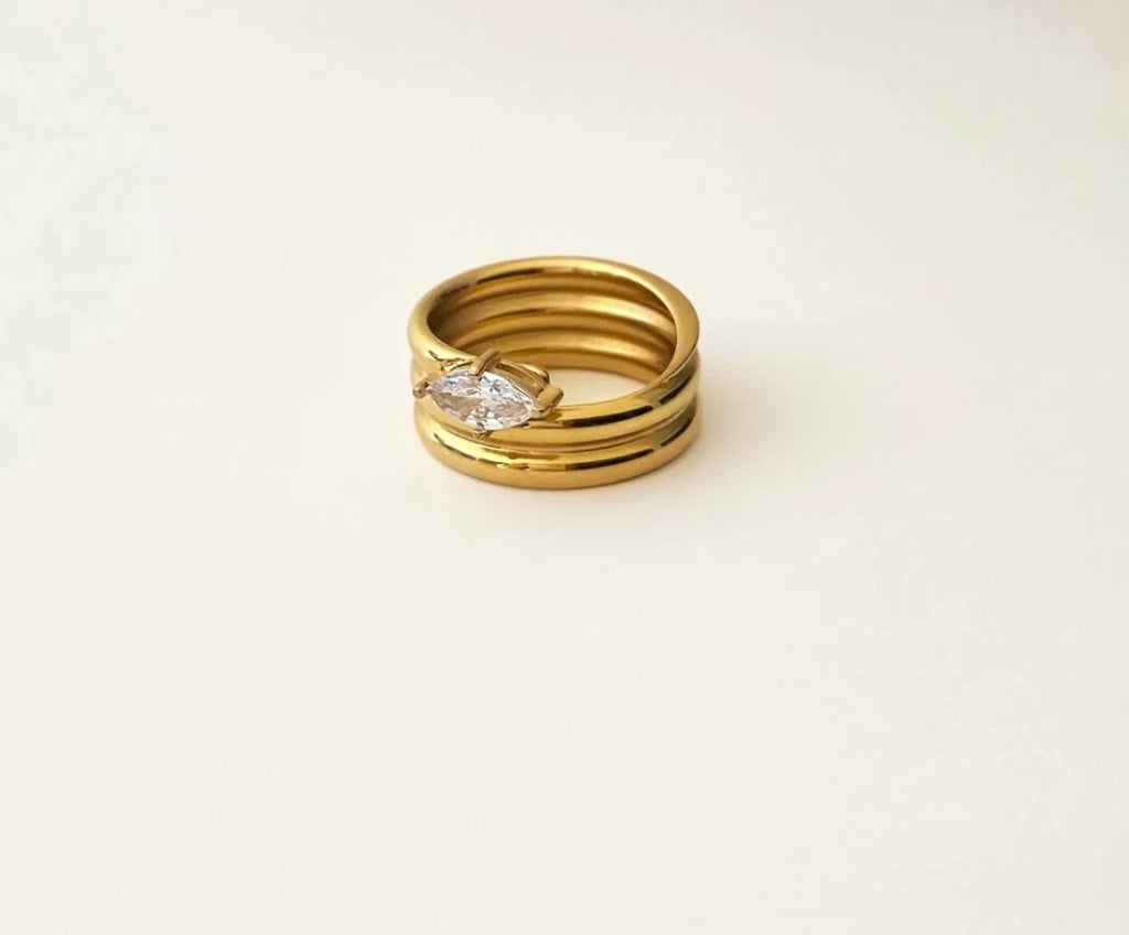 Three thick layer Ring