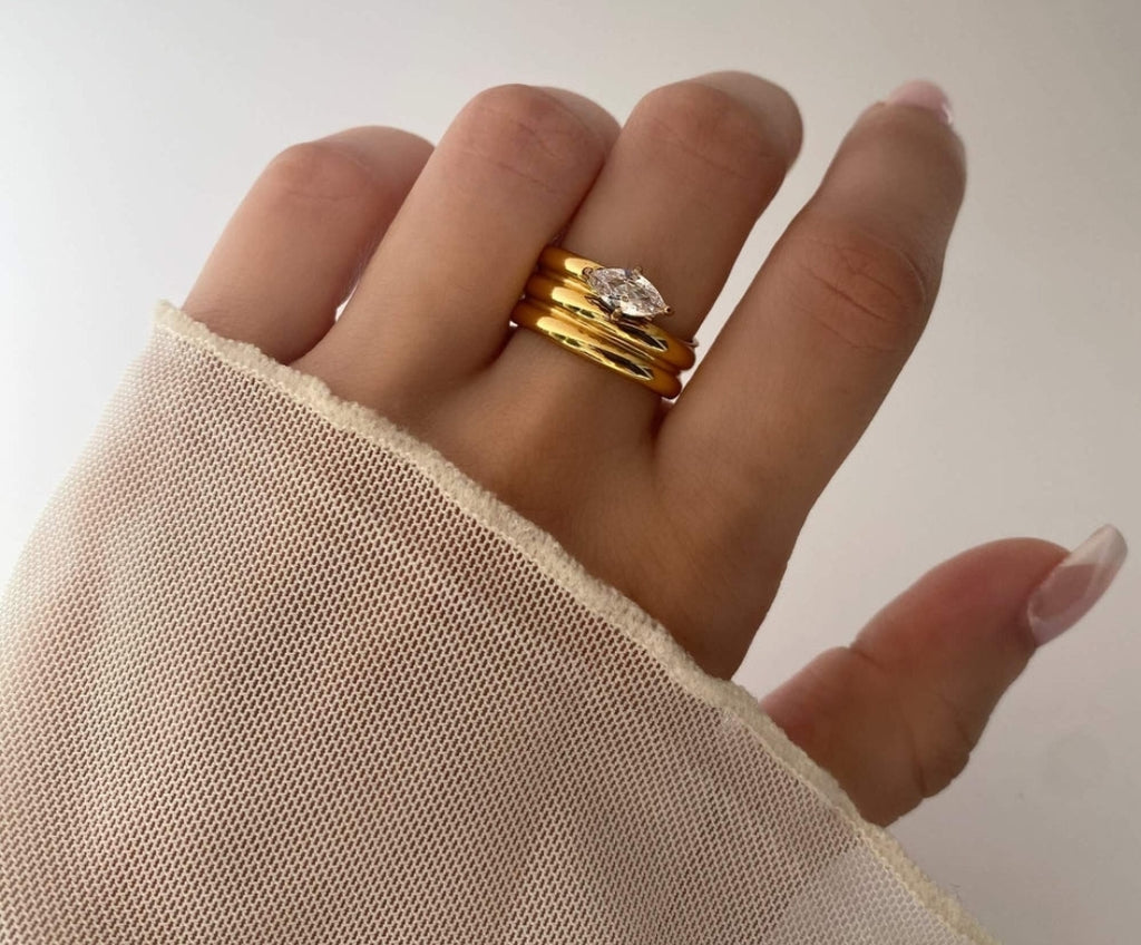 Three thick layer Ring
